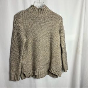 Marine Layer chunky knit cowl neck sweater size xs